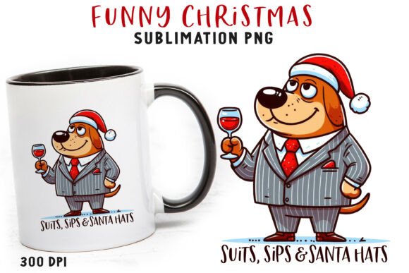 Funny Christmas Quote Clipart PNG for Illustrations