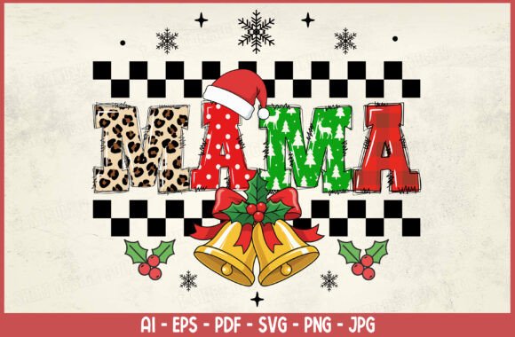 Reviewing Christmas Mama Illustrations for Blog Design